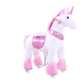 Model U Ride-On Unicorn Age 3-5 Pink | Plushie Depot