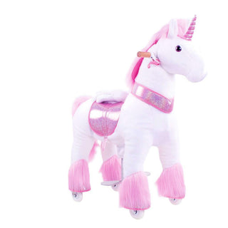 Model U Ride-On Unicorn Age 3-5 Pink | Plushie Depot