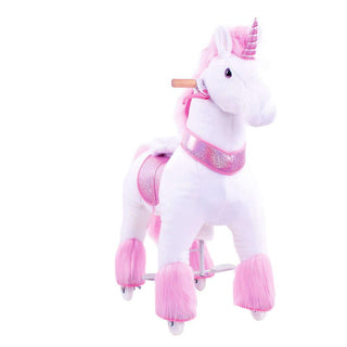 Model U Ride-On Unicorn Age 3-5 Pink | Plushie Depot