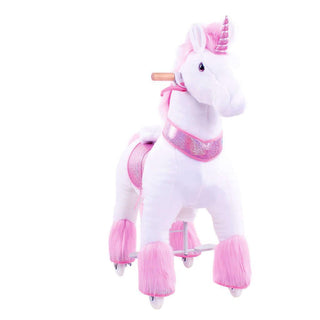 Model U Ride-On Unicorn Age 3-5 Pink | Plushie Depot