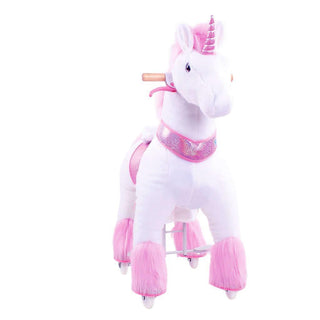 Model U Ride-On Unicorn Age 3-5 Pink | Plushie Depot