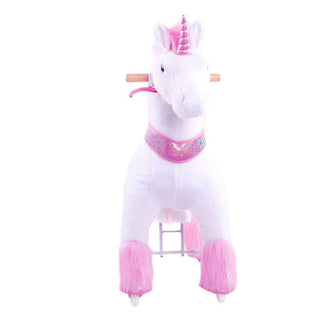 Model U Ride-On Unicorn Age 3-5 Pink | Plushie Depot