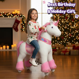 Model U® Ride-On Unicorn Age 3-4 Pink