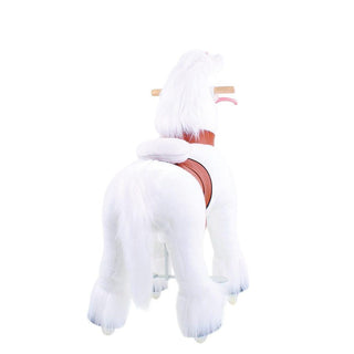 Model U Unicorn Ride-On Toy Age 3-5 White | Plushie Depot