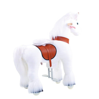 Model U Unicorn Ride-On Toy Age 3-5 White | Plushie Depot