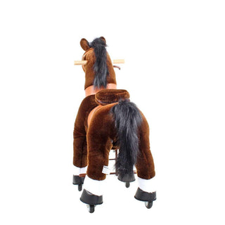 Model U Ride On Horse Toy Age 3-5 Chocolate | Plushie Depot