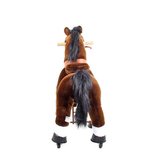 Model U Ride On Horse Toy Age 3-5 Chocolate | Plushie Depot