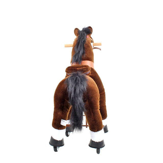 Model U Ride On Horse Toy Age 3-5 Chocolate | Plushie Depot