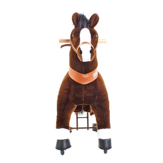 Model U Ride On Horse Toy Age 3-5 Chocolate | Plushie Depot