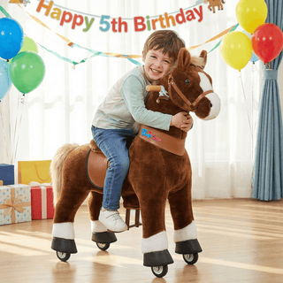 Model U® Horse Ride-On Toy Age 3–4 – Brown