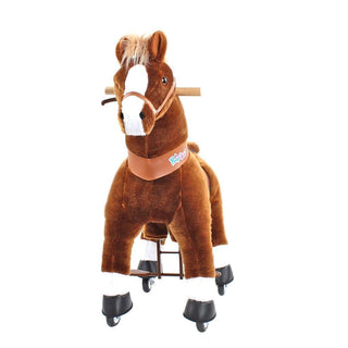 Model U Ride-On Pony Age 3-5 Brown | Plushie Depot