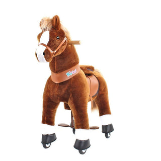 Model U Ride-On Pony Age 3-5 Brown | Plushie Depot