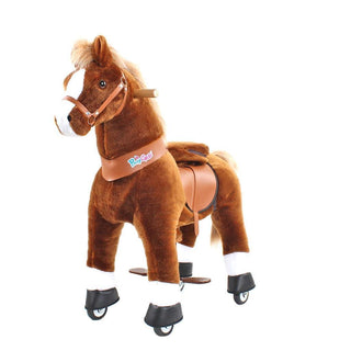 Model U Ride-On Pony Age 3-5 Brown | Plushie Depot