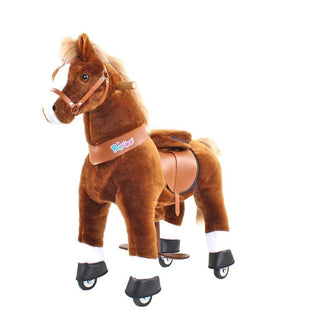 Model U Ride-On Pony Age 3-5 Brown | Plushie Depot