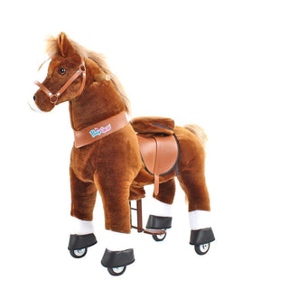 Model U Ride-On Pony Age 3-5 Brown | Plushie Depot