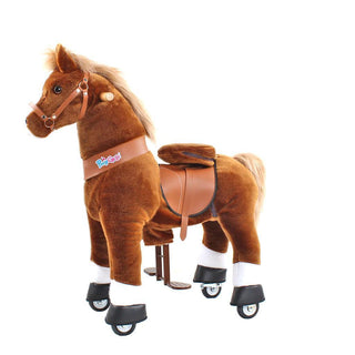 Model U Ride-On Pony Age 3-5 Brown | Plushie Depot