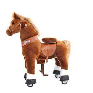 Model U Ride-On Pony Age 3-5 Brown | Plushie Depot