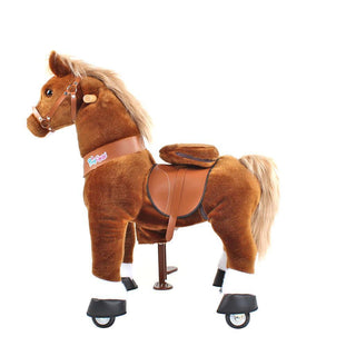 Model U Ride-On Pony Age 3-5 Brown | Plushie Depot