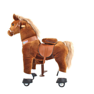 Model U Ride-On Pony Age 3-5 Brown | Plushie Depot