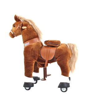 Model U Ride-On Pony Age 3-5 Brown | Plushie Depot