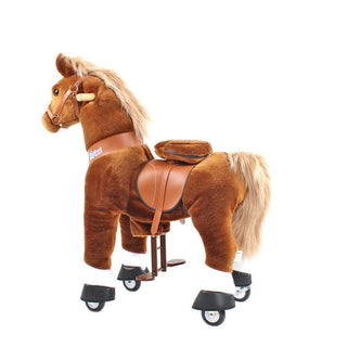 Model U Ride-On Pony Age 3-5 Brown | Plushie Depot