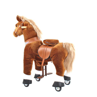 Model U Ride-On Pony Age 3-5 Brown | Plushie Depot