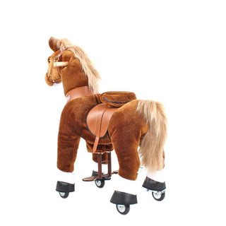 Model U Ride-On Pony Age 3-5 Brown | Plushie Depot