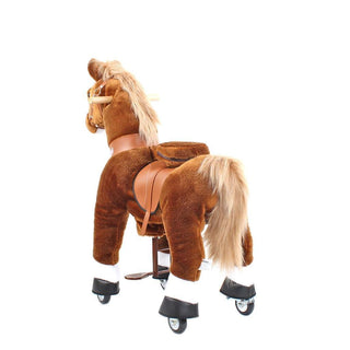 Model U Ride-On Pony Age 3-5 Brown | Plushie Depot