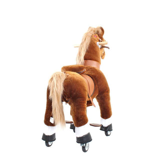 Model U Ride-On Pony Age 3-5 Brown | Plushie Depot