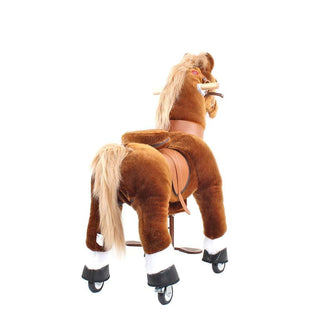 Model U Ride-On Pony Age 3-5 Brown | Plushie Depot