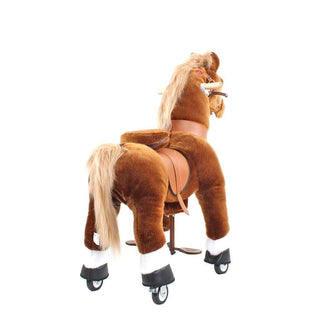 Model U Ride-On Pony Age 3-5 Brown | Plushie Depot