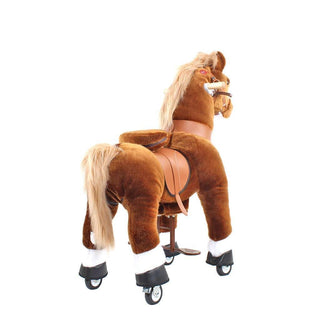 Model U Ride-On Pony Age 3-5 Brown | Plushie Depot