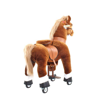 Model U Ride-On Pony Age 3-5 Brown | Plushie Depot