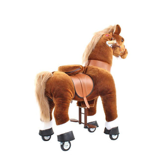 Model U Ride-On Pony Age 3-5 Brown | Plushie Depot