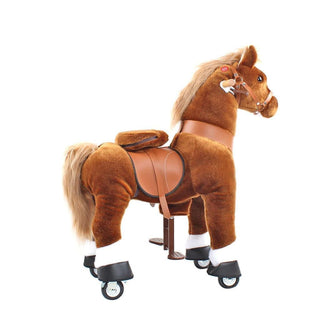 Model U Ride-On Pony Age 3-5 Brown | Plushie Depot