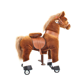 Model U Ride-On Pony Age 3-5 Brown | Plushie Depot