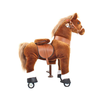 Model U Ride-On Pony Age 3-5 Brown | Plushie Depot