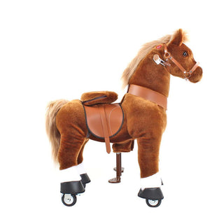 Model U Ride-On Pony Age 3-5 Brown | Plushie Depot