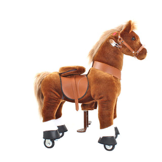 Poney à chevaucher modèle U, âge 3-5 ans, marron 