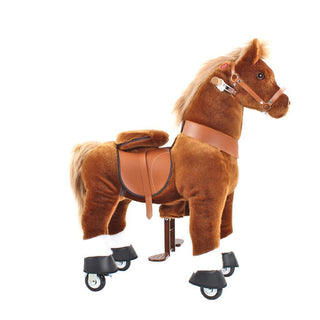 Model U Ride-On Pony Age 3-5 Brown | Plushie Depot