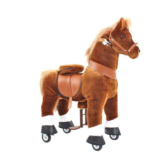 Model U Ride-On Pony Age 3-5 Brown | Plushie Depot