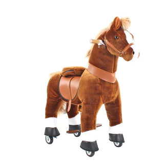 Model U Ride-On Pony Age 3-5 Brown | Plushie Depot