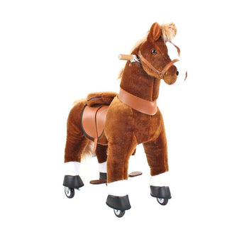 Model U Ride-On Pony Age 3-5 Brown | Plushie Depot