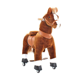 Model U Ride-On Pony Age 3-5 Brown | Plushie Depot