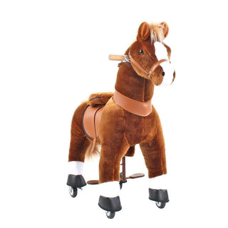 Model U Ride-On Pony Age 3-5 Brown | Plushie Depot