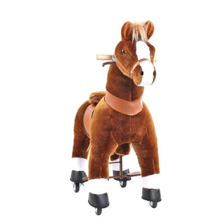 Model U Ride-On Pony Age 3-5 Brown | Plushie Depot