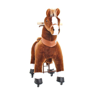 Model U Ride-On Pony Age 3-5 Brown | Plushie Depot