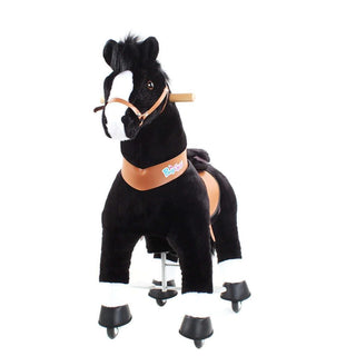 Model U Horse Toy Age 3-5 Black | Plushie Depot