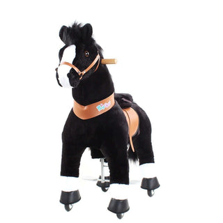 Model U Horse Toy Age 3-5 Black | Plushie Depot