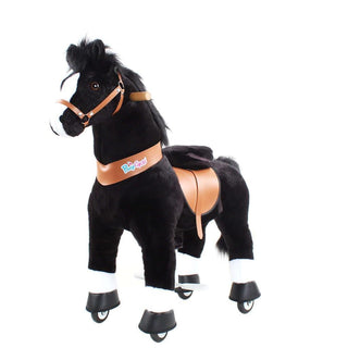 Model U Horse Toy Age 3-5 Black | Plushie Depot